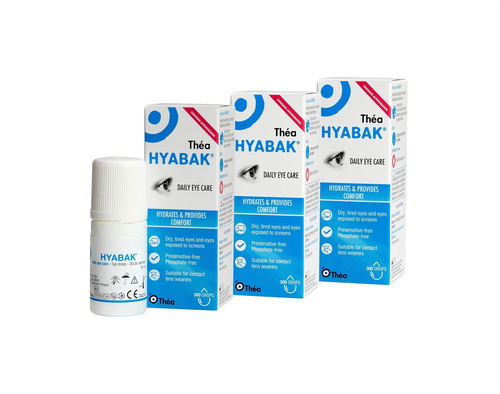 Hyabak Eye Drops 10ml – dry eye relief made in France, available in USA