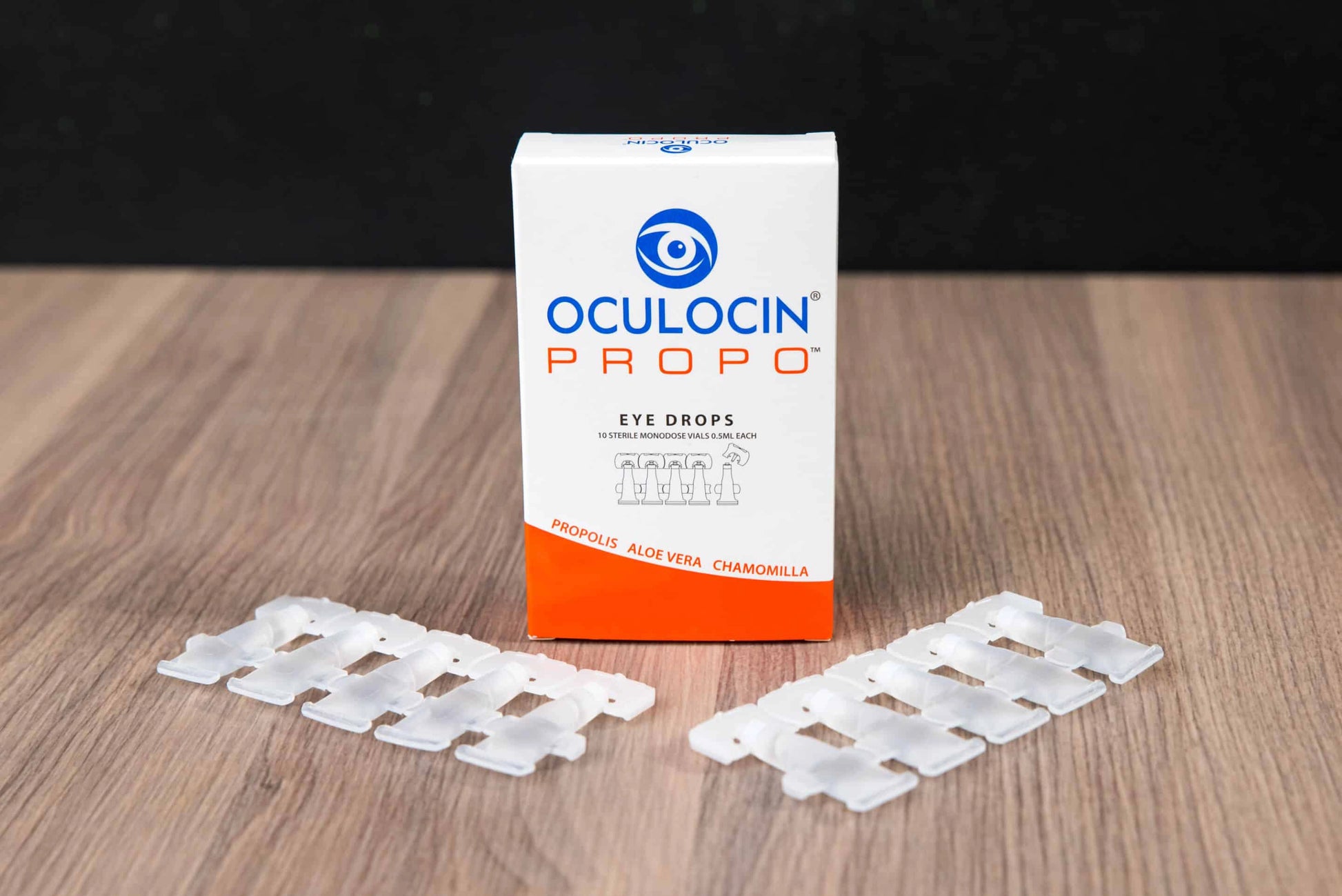 Oculocin Propo Eye Drops – natural eye hydration with propolis, echinacea, and aloe vera, available in USA